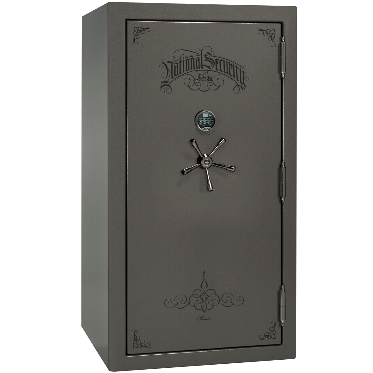 Classic Plus Series | Level 7 Security | 110 Minute Fire Protection | 50 | DIMENSIONS: 72.5&quot;(H) X 42&quot;(W) X 32&quot;(D) | White Marble | Mechanical Lock